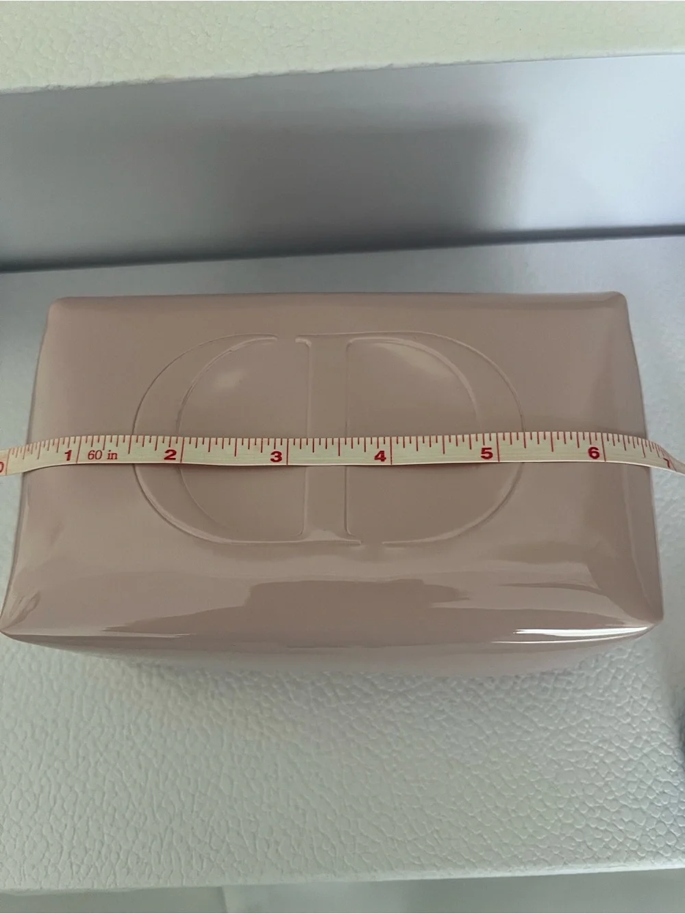 Dior blush toiletry bag